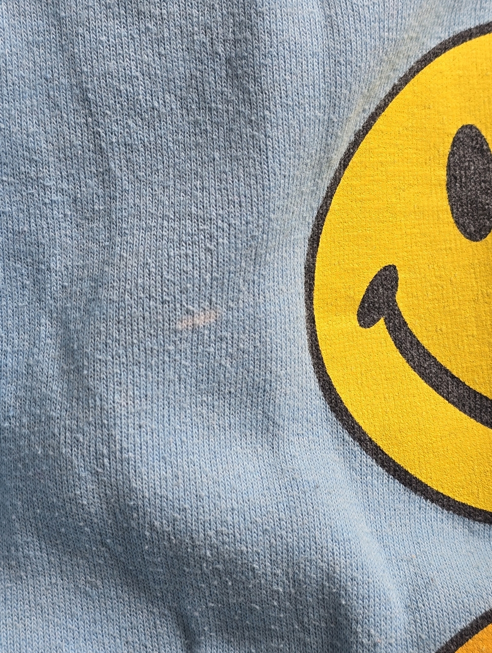 Aviator Nation Sky Blue Hoodie And Sweatpants Smiley Sleeve Graphics - Picture 6 of 10